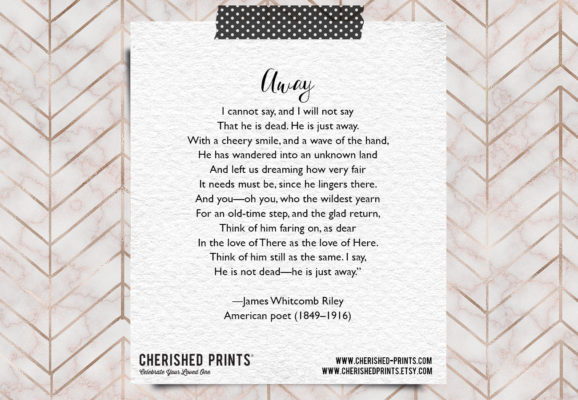 Away - James Whitcomb Riley