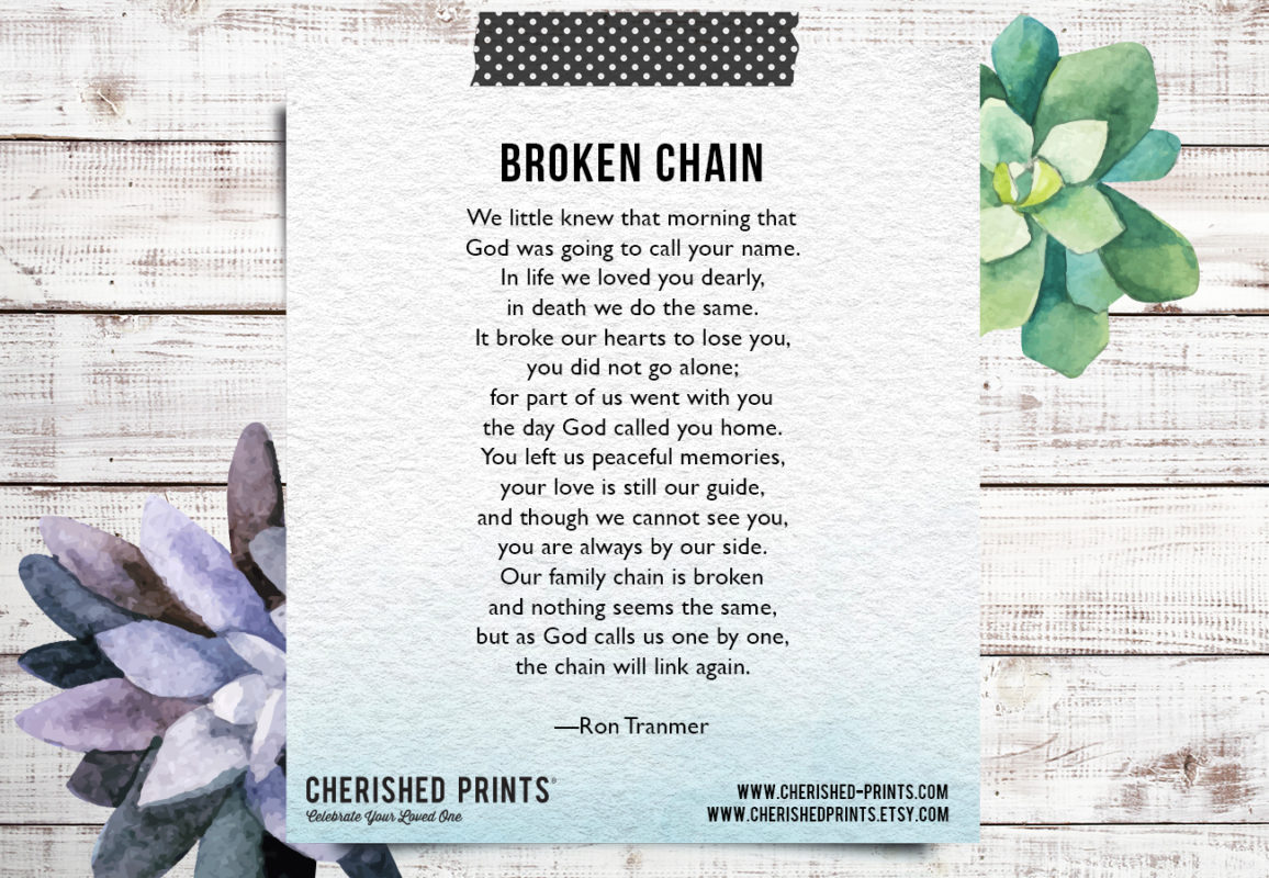Broken Chain - Ron Tranmer