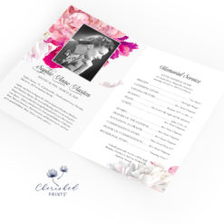 Beautiful Soft Peonies Bifold Program