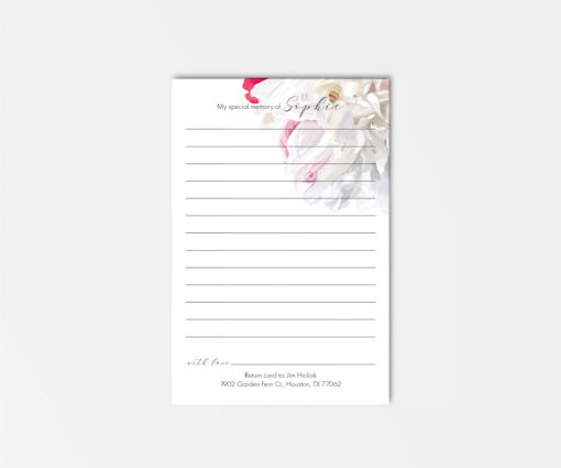 Beautiful Soft Peonies memory cards