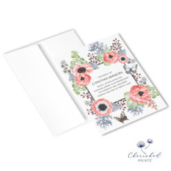 Anemones Thank You Card