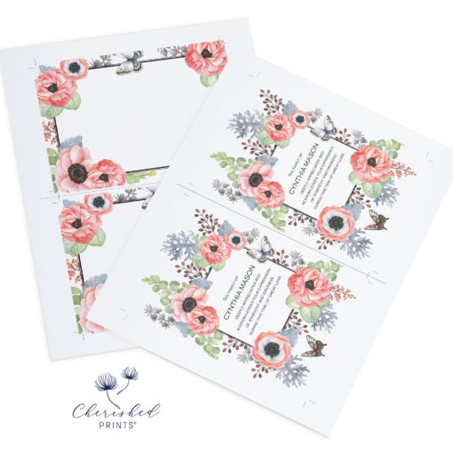 Anemones Thank You Card