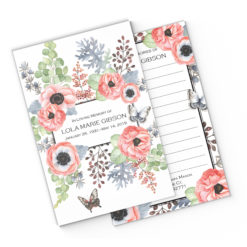 Anemones Memory Card