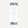 blue and white mandala bookmark printable