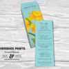 Daffodils Bookmark