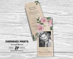 Purple Roses Bookmark