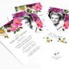 Spring Flowers Invitation grouping