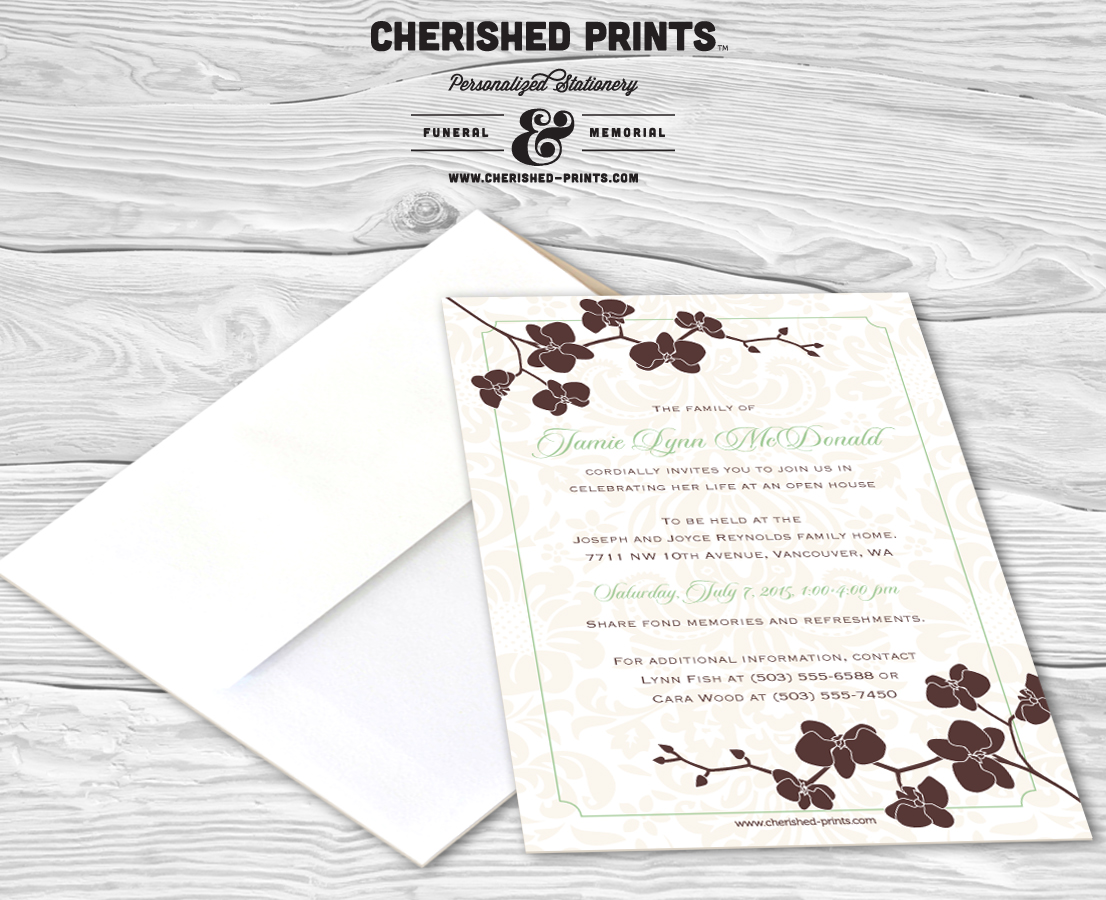 Orchid Celebration of Life Invitations and Announcements • Cherished Prints orchid-celebration-of-life-invitations-and-announcements-cherished-prints