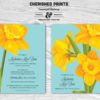 Daffodils Invitation