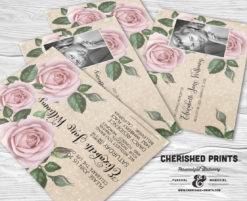 Purple Roses Invitation