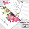 Spring Flowers Memory Card