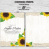 Sunflowers Thank You Card