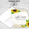 Sunflowers Thank You Card