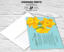 Daffodils Thank You Card