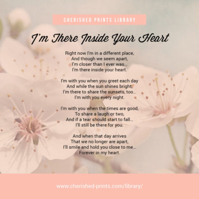 I’m There Inside Your Heart Poem