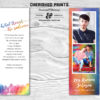 Orlando Strong LBGTQ Rainbow Funeral Bookmark