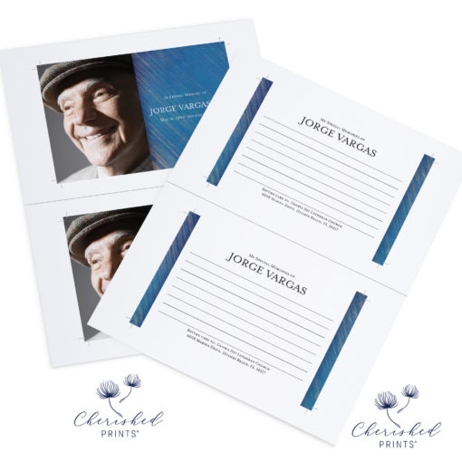 Modern Blue Striped share a memory card