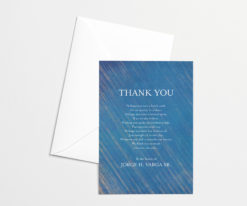 blue patriotic thank you cards with envelopes