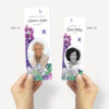 purple lilacs photo bookmarks large and small