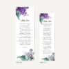 purple lilacs poem bookmarks sizes