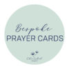 Bespoke Prayer Cards - Double Sided Flat Card Design
