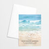 Beach Thank You Card with envelope