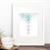 Epitaph by Merrit Malloy NCIS Poem Print in Sky design. Available in 5x7 and 8x10