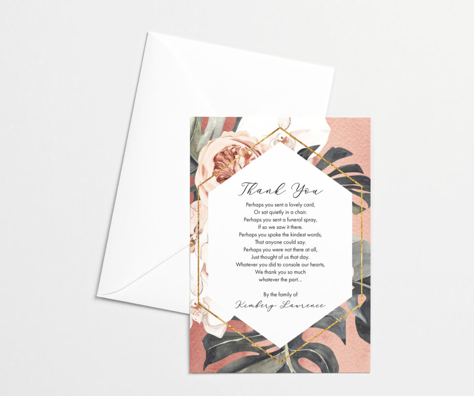 Boho Acknowledgment Cards • Cherished Prints